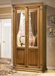 Шкаф 2-х дверный с зеркалами «Верди Люкс» массив дуба натуральный